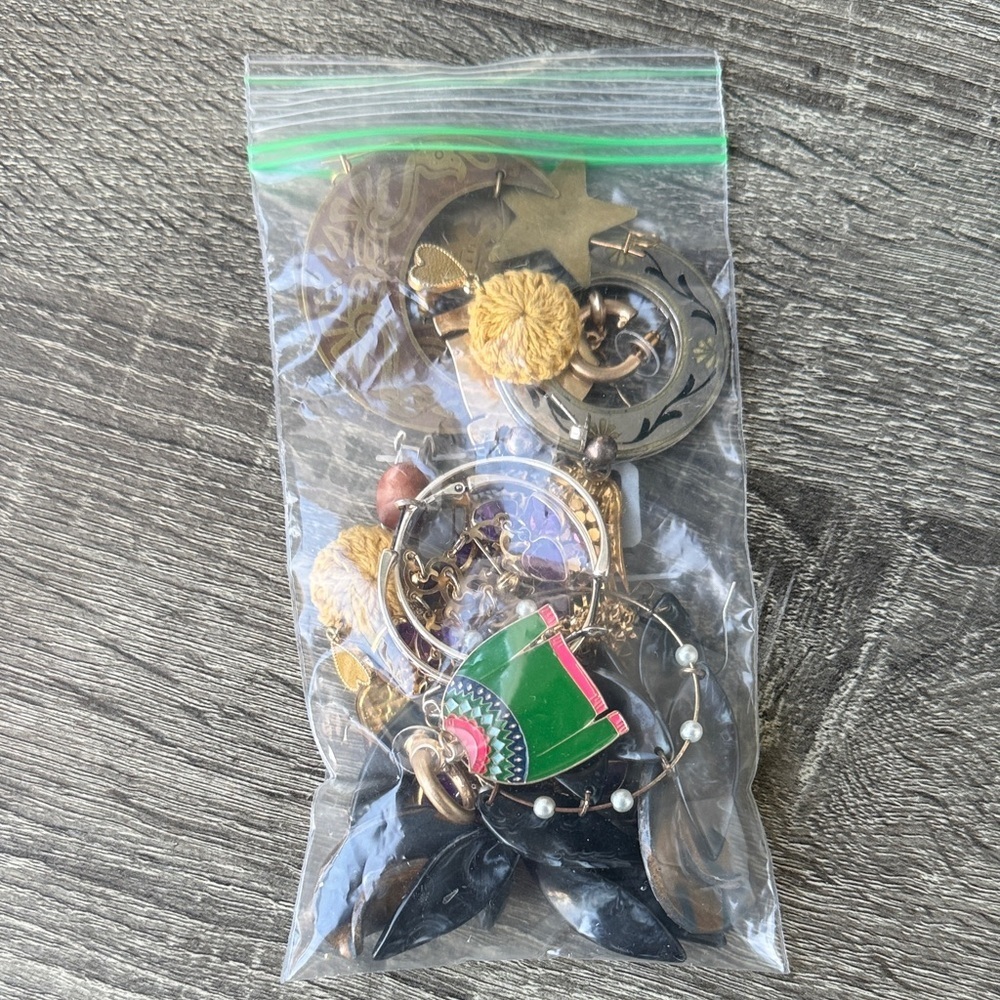 Mystery Jewelry Jar Bag Earrings